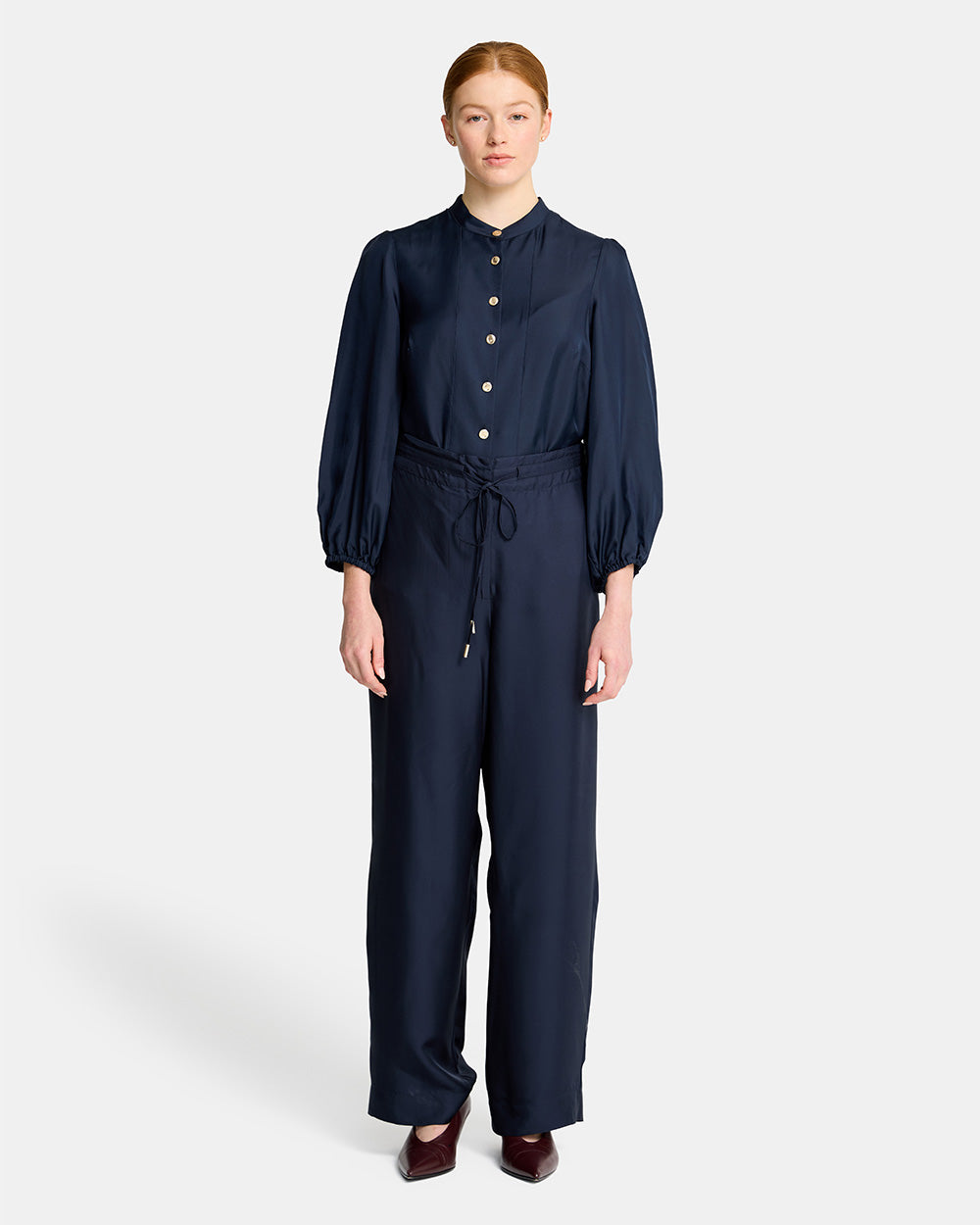 Rosa Blouse - Navy