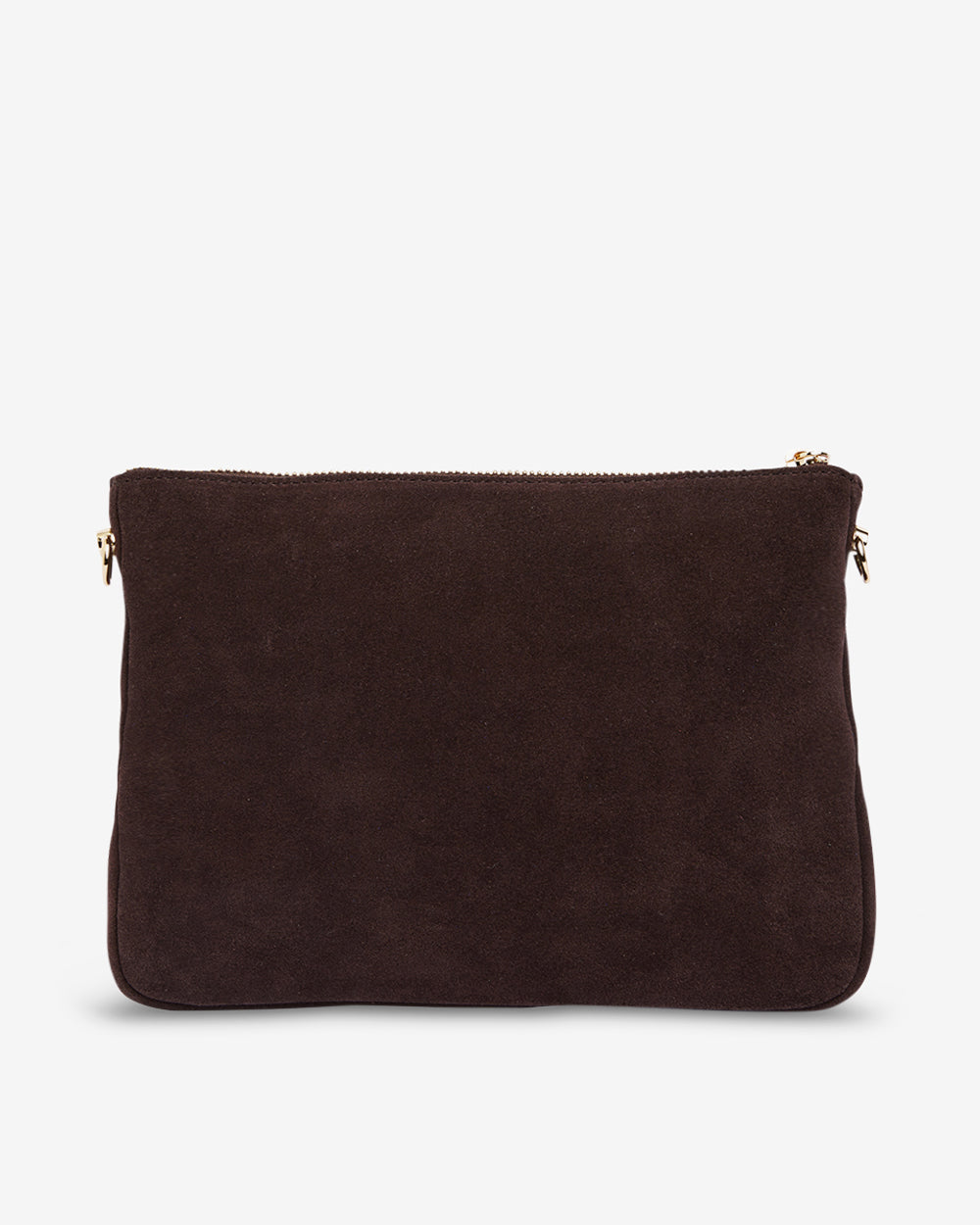 Samantha Crossbody - Chocolate Suede
