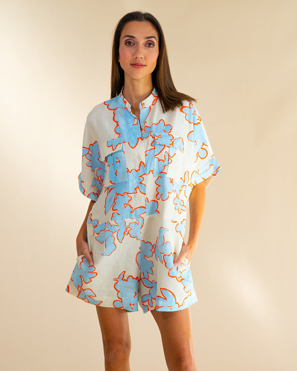 Stella Playsuit - Summertime Floral