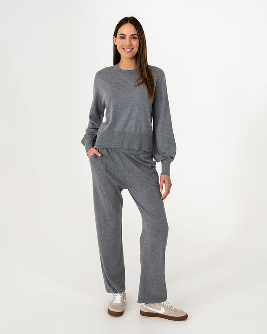 Kelsey Lounge Pant - Thunder Grey