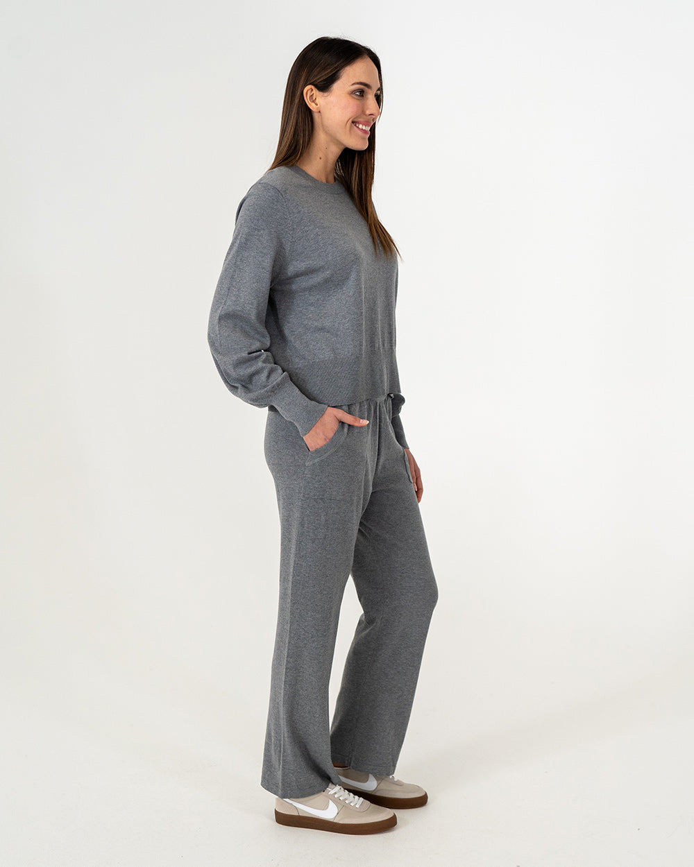 Kelsey Lounge Pant - Thunder Grey