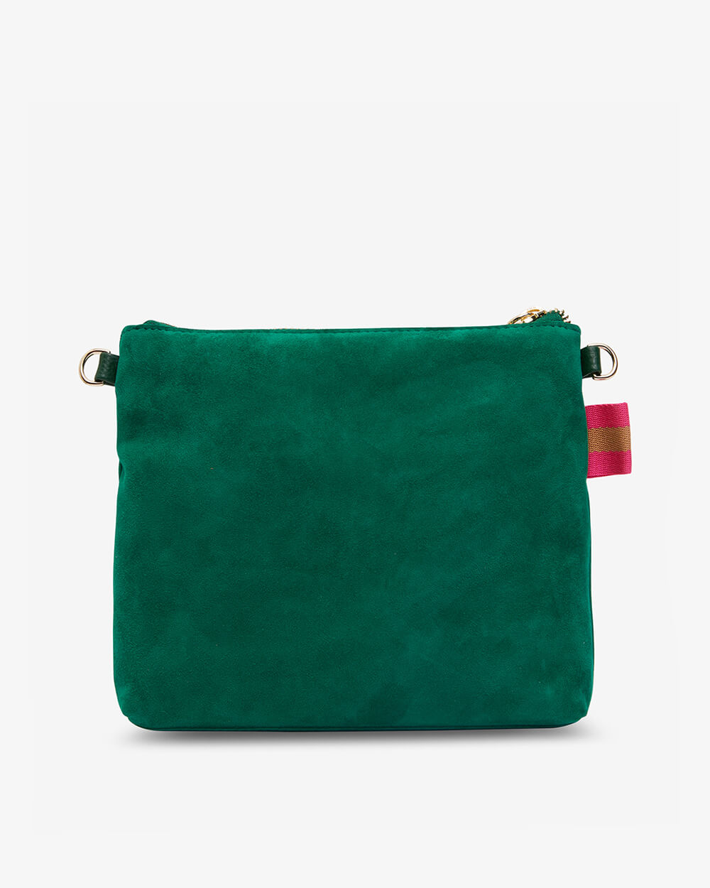 Alexis Crossbody - Emerald Suede