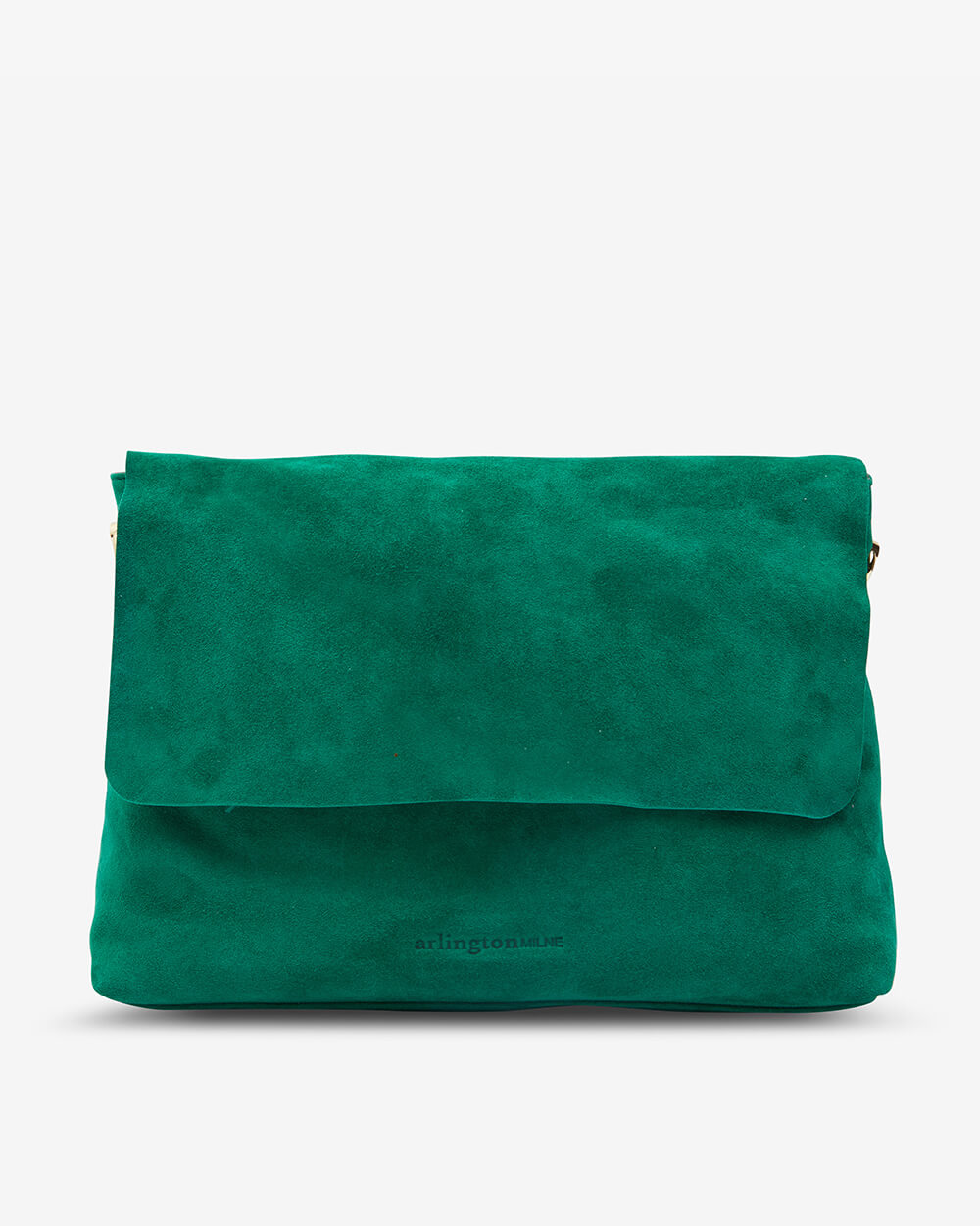Amber Bag - Emerald Suede