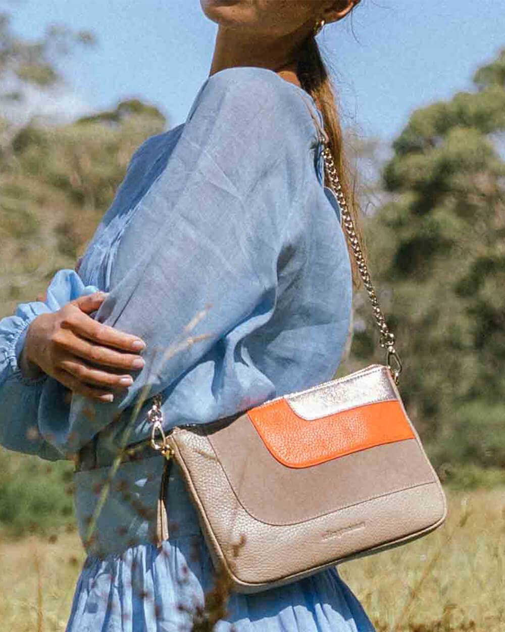Emilia Crossbody - Fawn Multi