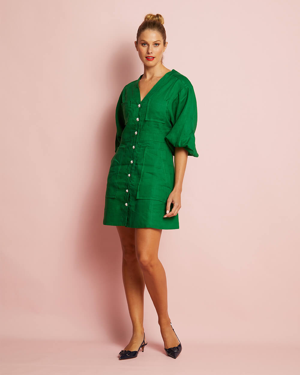 Emma Dress - Green