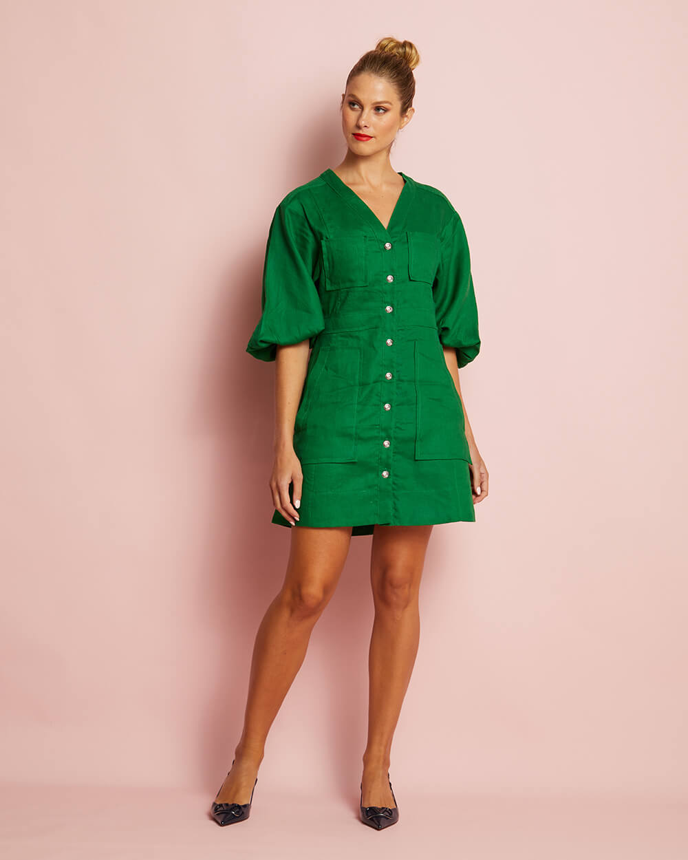 Emma Dress - Green