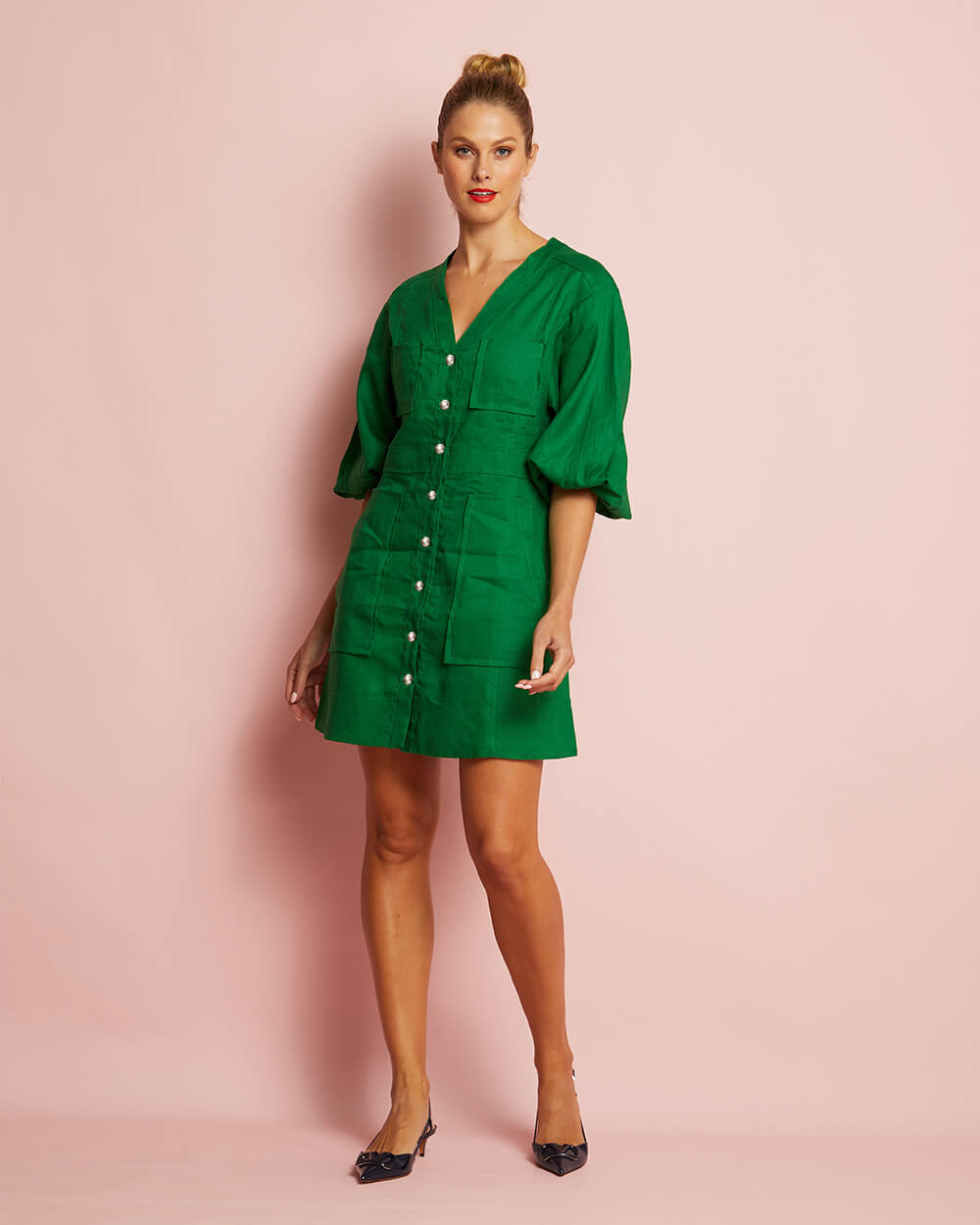 Emma Dress - Green