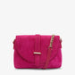Mini Audrey - Hot Pink Suede