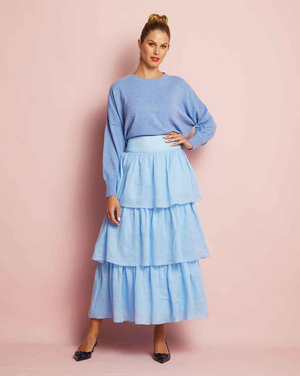 Peggy Skirt - Sky