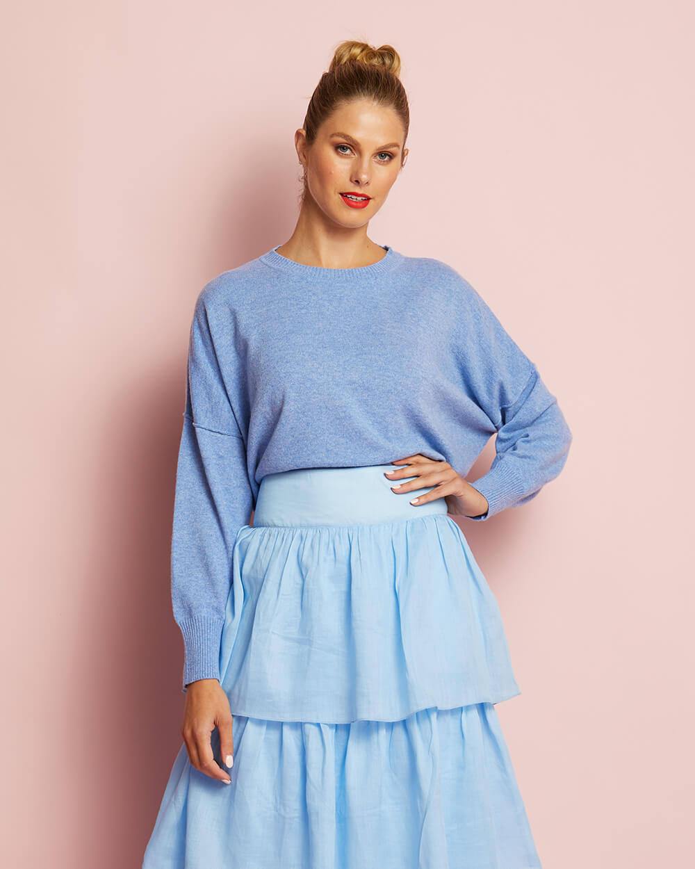 Louise Knit - Periwinkle