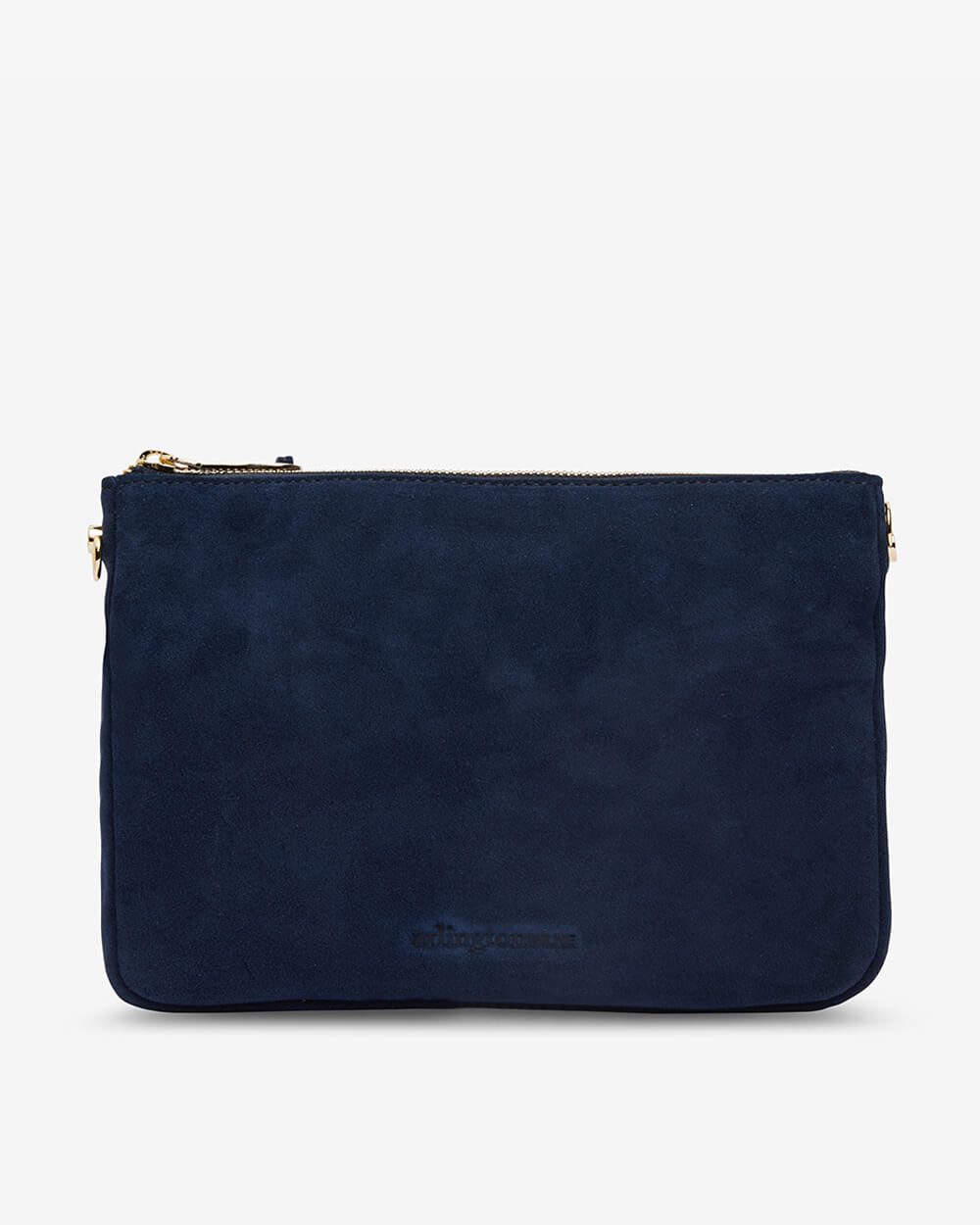 Samantha Crossbody - Navy Suede