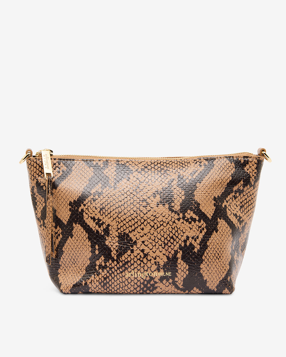 Agnes Bag - Caramel Python