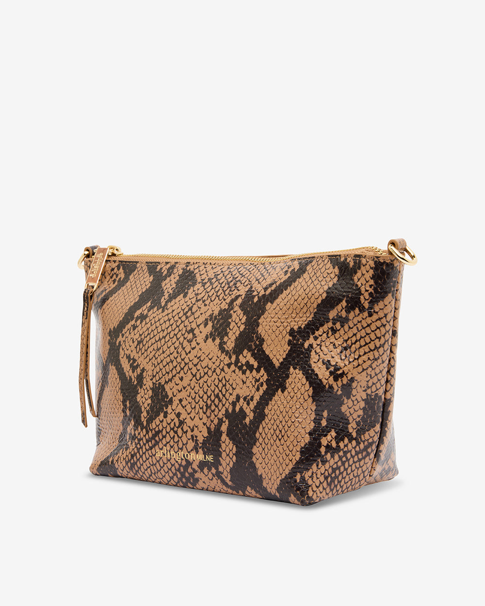 Agnes Bag - Caramel Python