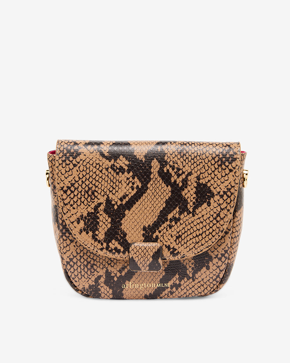 Allegra Bag - Caramel Python