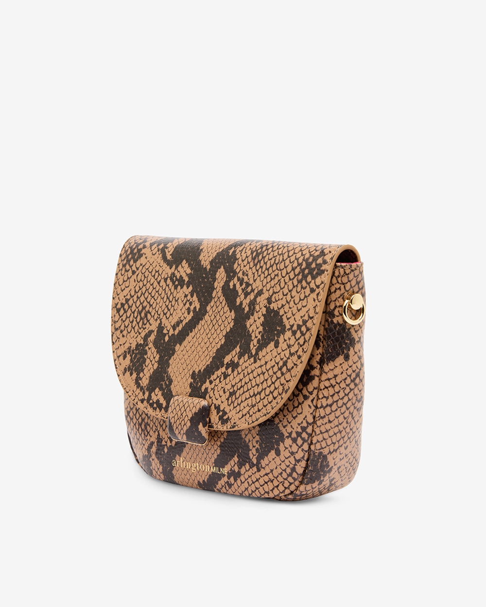 Allegra Bag - Caramel Python