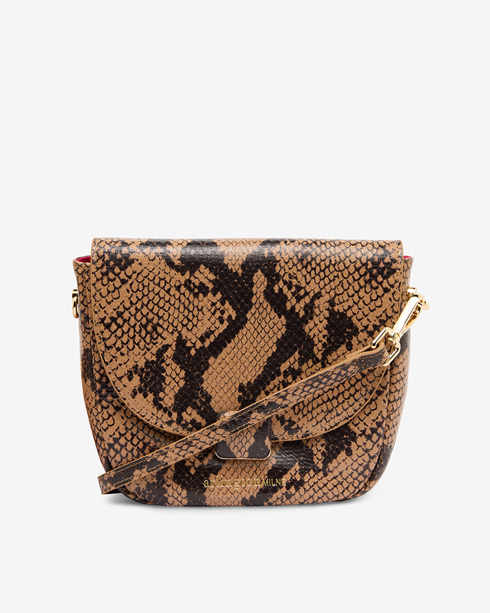 Allegra Bag - Caramel Python