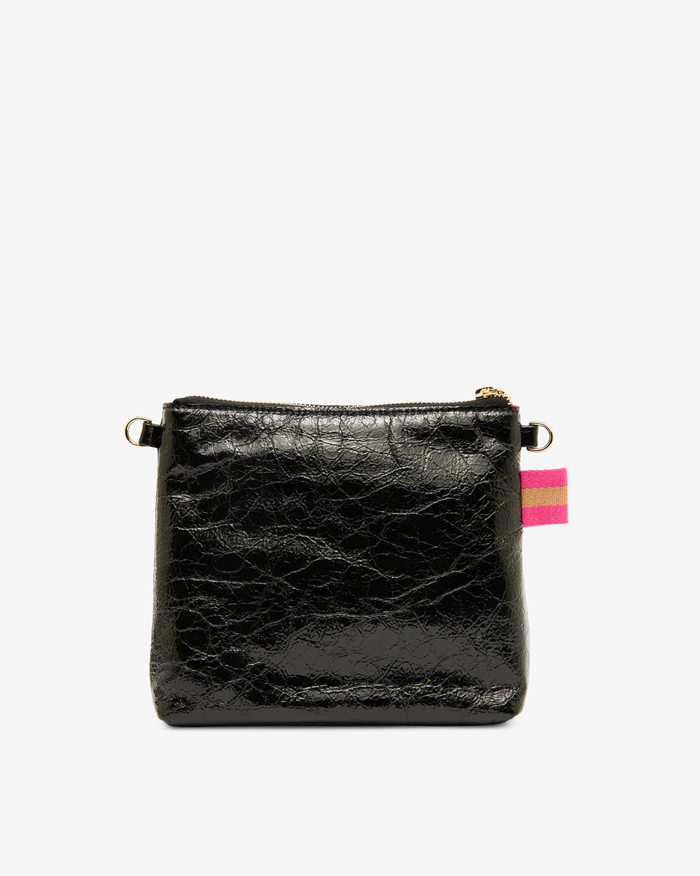 Alexis Crossbody - Black Crinkle