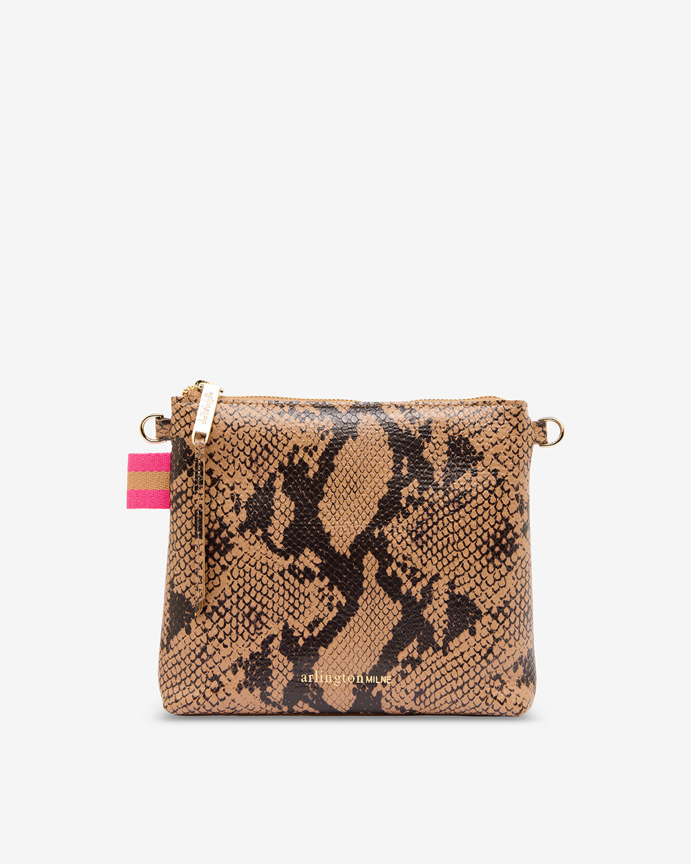 Alexis Crossbody - Caramel Python