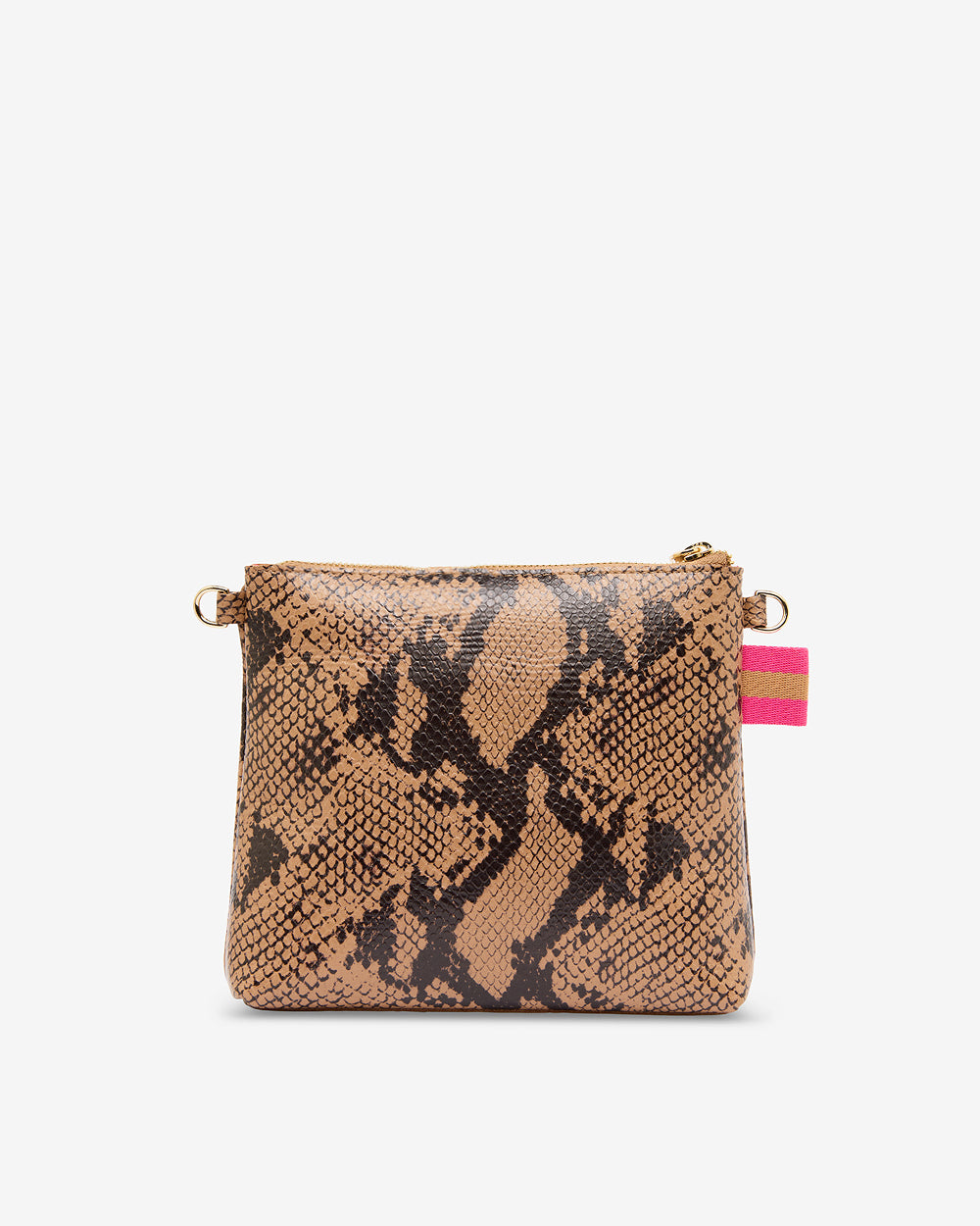 Alexis Crossbody - Caramel Python