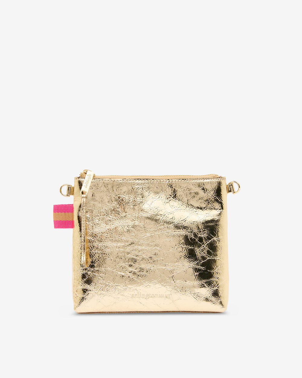 Alexis Crossbody - Gold Crinkle