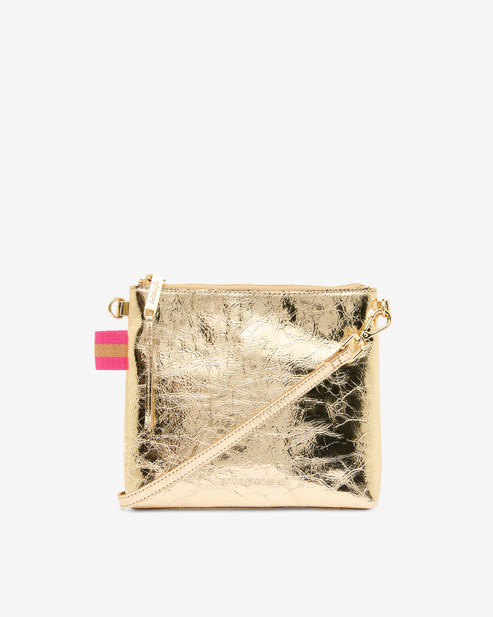 Alexis Crossbody - Gold Crinkle