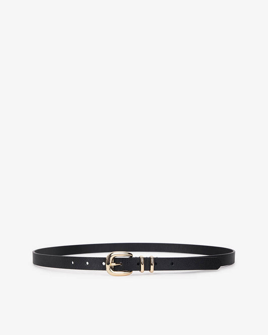 Adele Belt - Black Lizard
