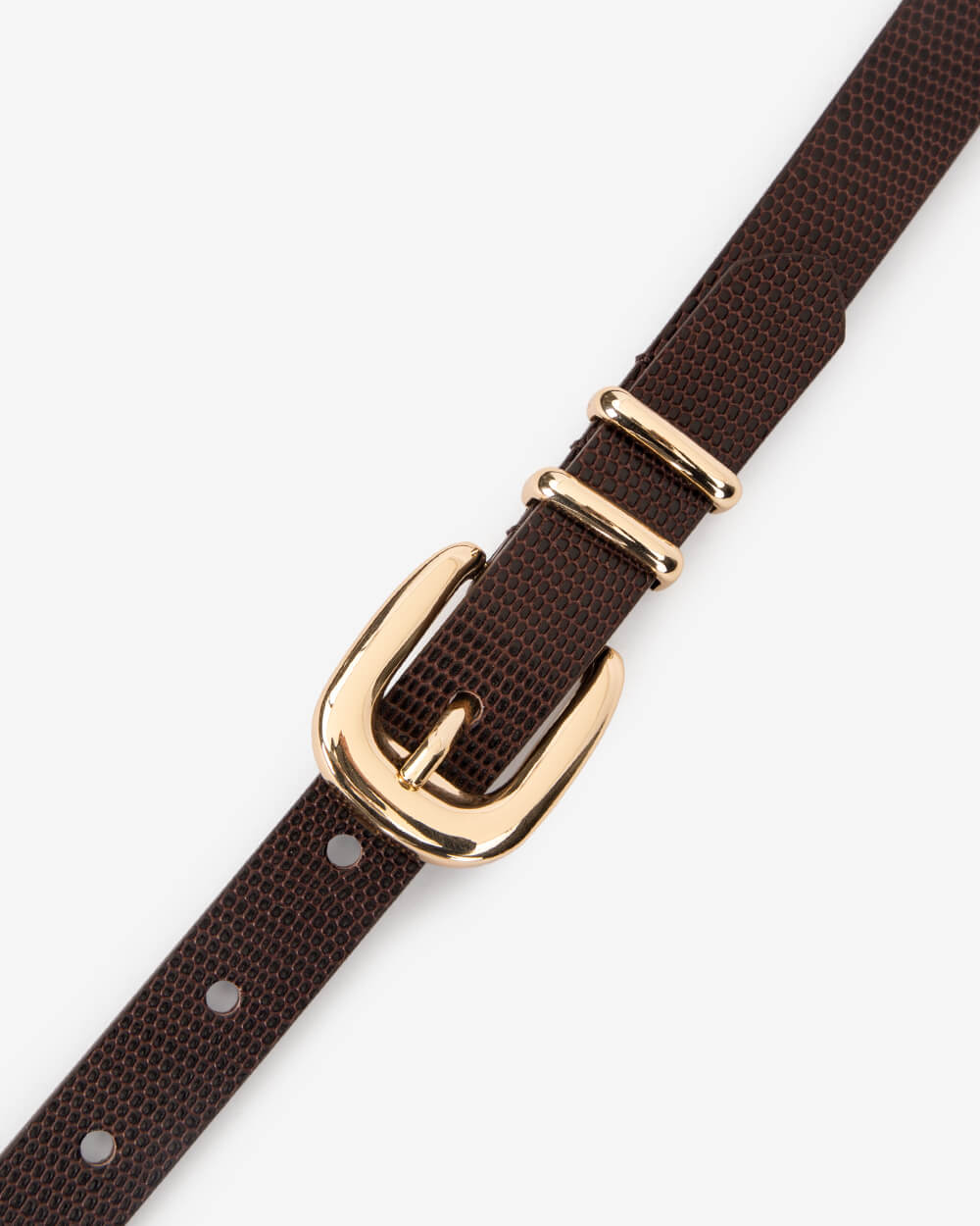 Adele Belt - Chocolate Lizard