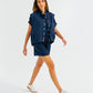 Clare Vest - Navy