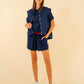 Clare Vest - Navy