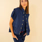 Clare Vest - Navy