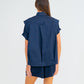 Clare Vest - Navy