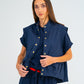 Clare Vest - Navy