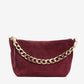 Agnes Bag - Burgundy Suede