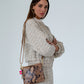 Alexis Crossbody - Caramel Python