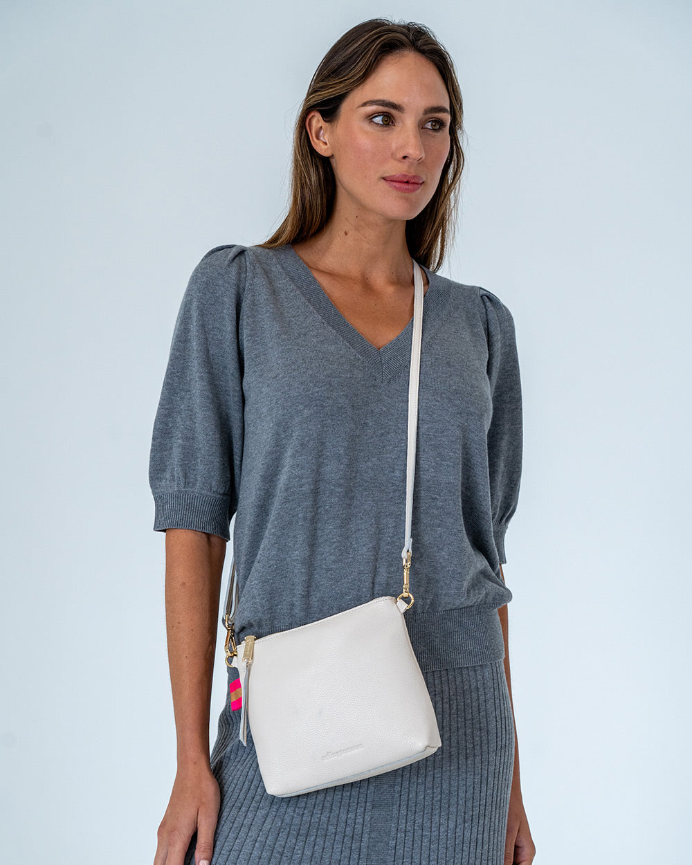 Alexis Crossbody - Chalk