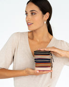 Alexis Zip Purse - Vintage Tan Multi - Arlington Milne