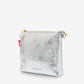 Alexis Crossbody - Silver Crinkle