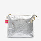 Alexis Crossbody - Silver Crinkle