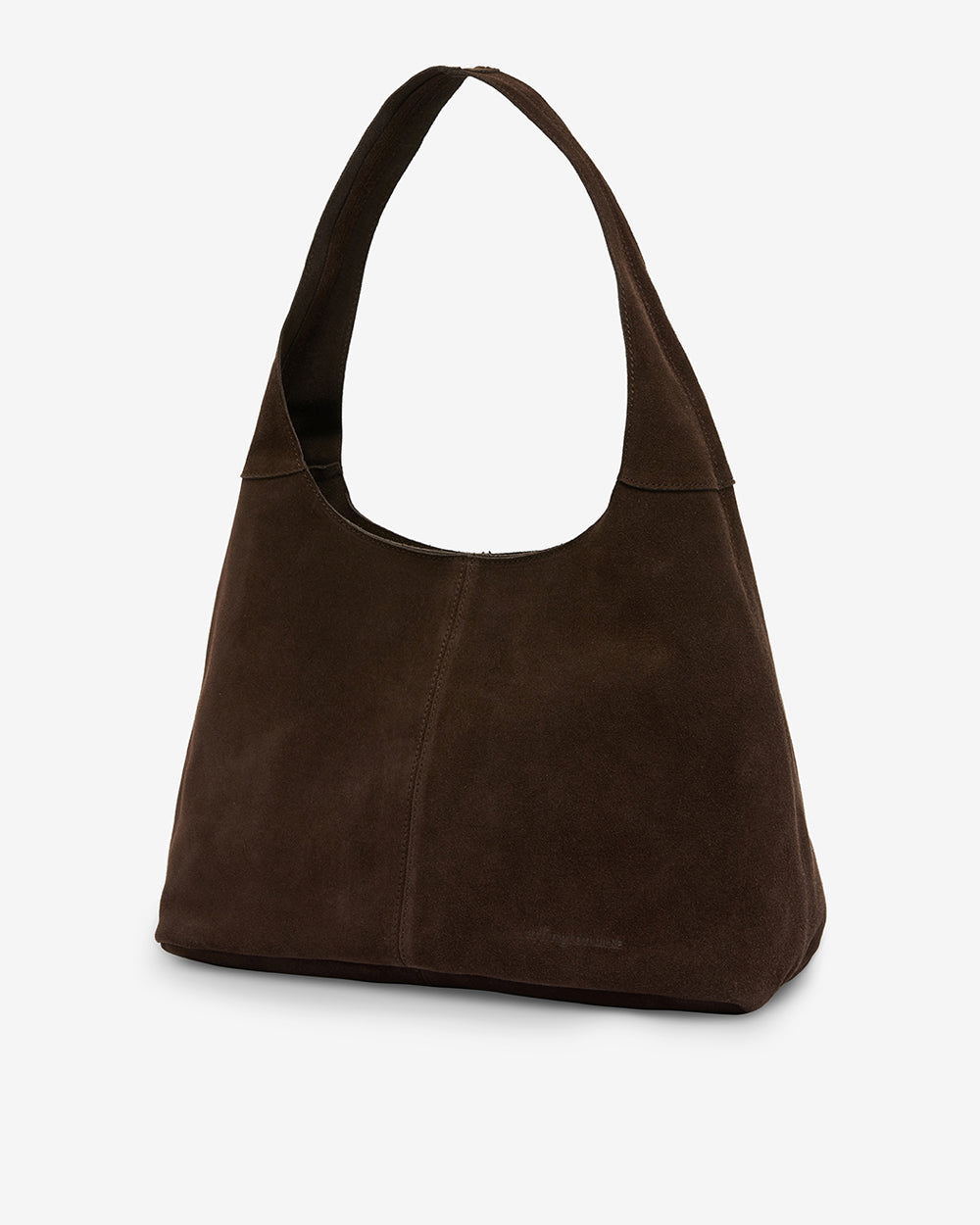 Alma Tote - Chocolate Suede