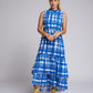 Annalise Dress - Brushstroke Check