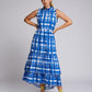 Annalise Dress - Brushstroke Check