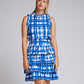 Annalise Top - Brushstroke Check