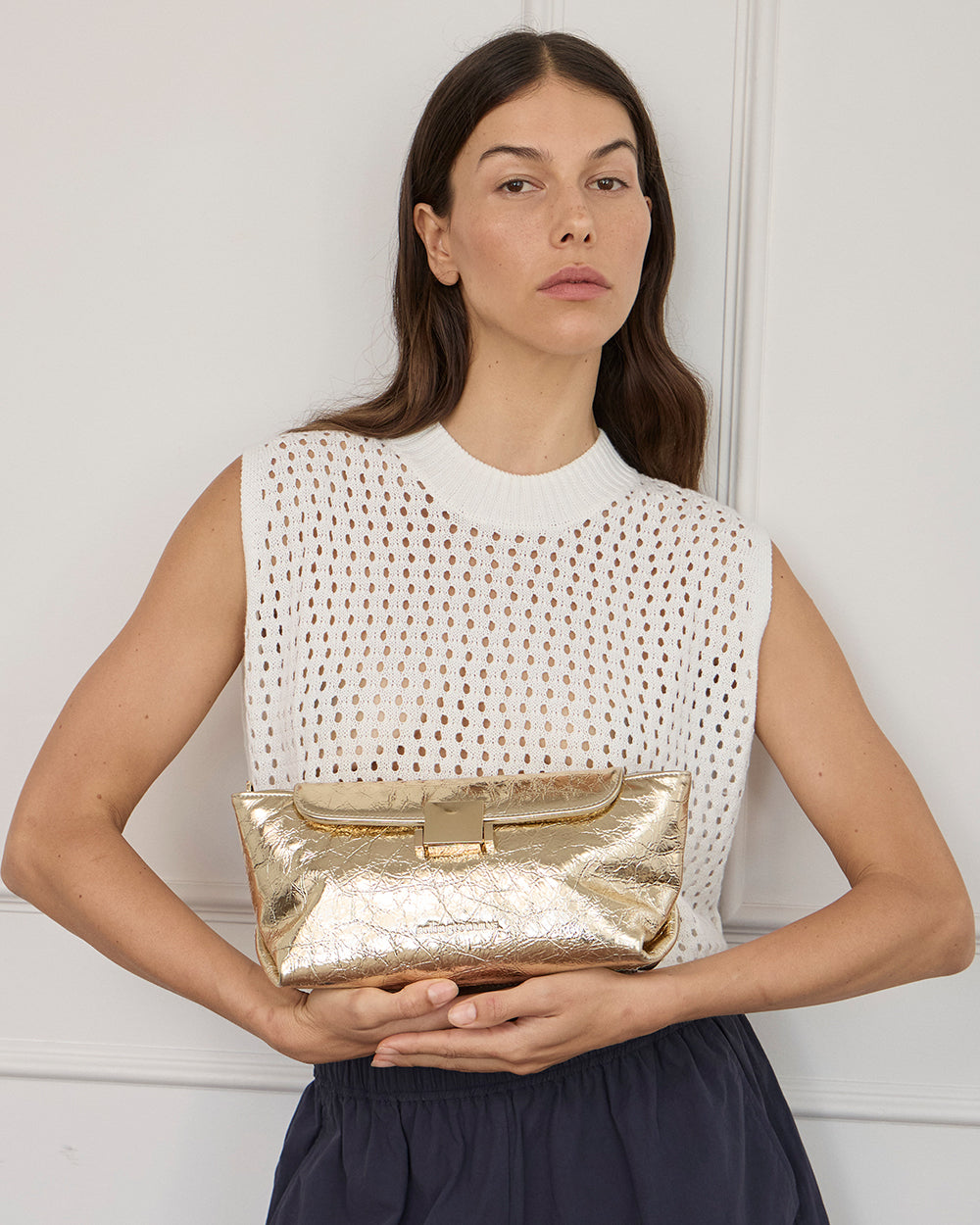 Aurora Bag - Gold Crinkle