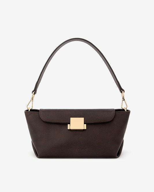 Aurora Bag - Chocolate Lizard