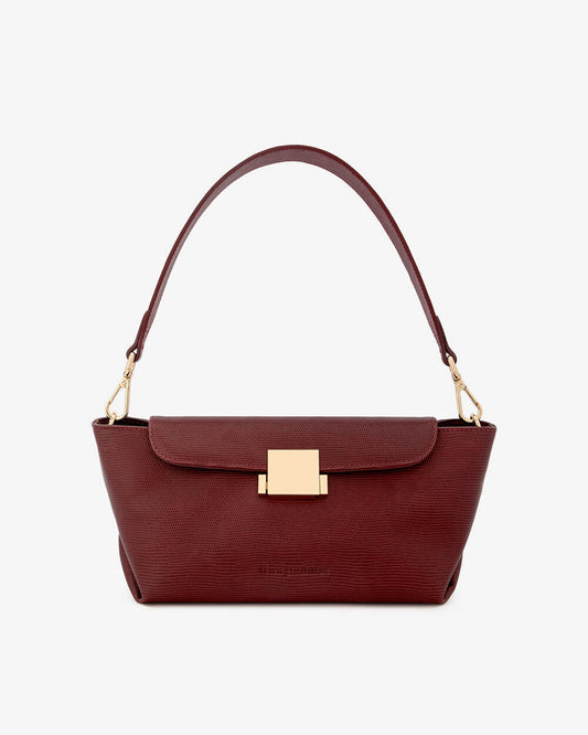 Aurora Bag - Garnet Lizard