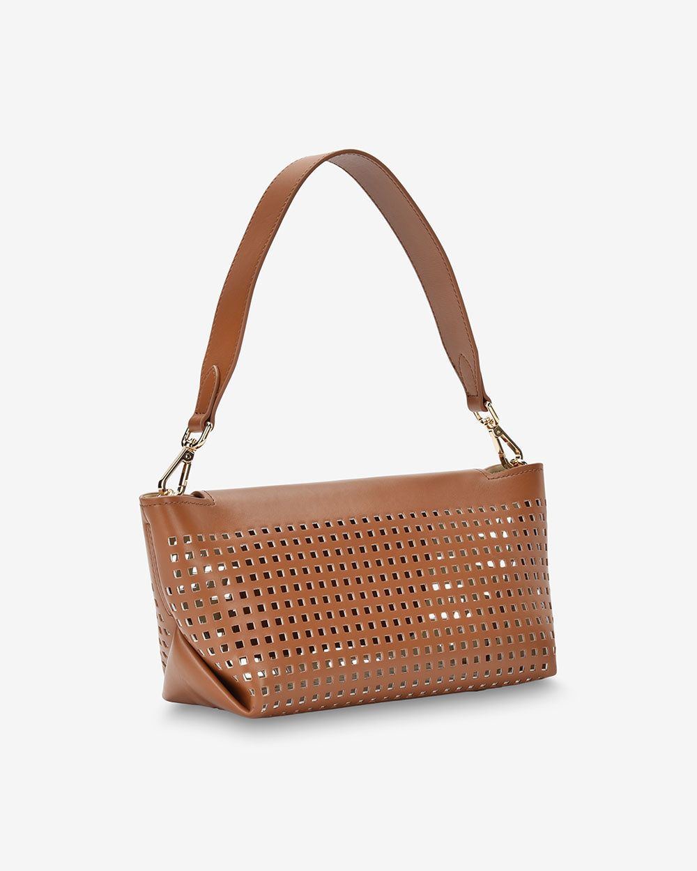Aurora Bag - Perforated Dark Tan