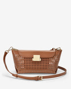 Aurora Bag - Perforated Dark Tan