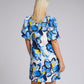 Azure Dress - Iris Floral