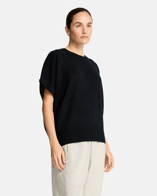 Bella Knit Top - Black