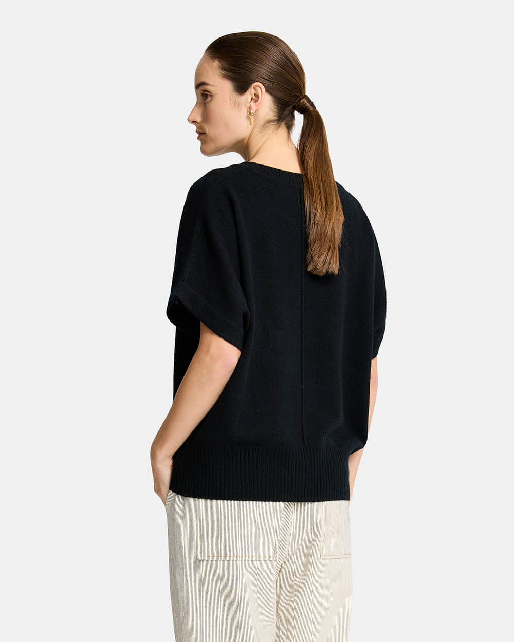 Bella Knit Top - Black